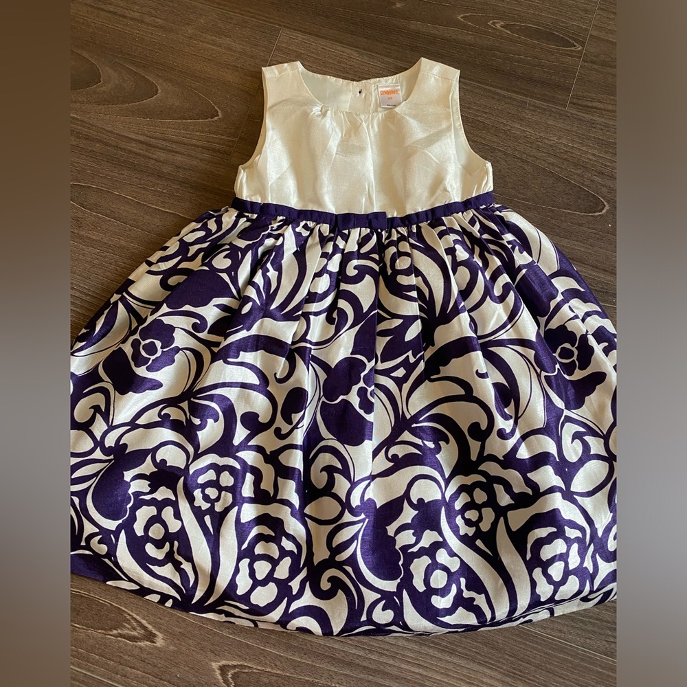 Gymboree plum party dress